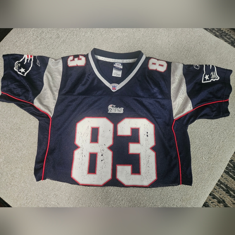 Patriots #83 Welker Jersey